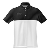 BREEZE POLO - UNISEX - BLACK & WHITE 11
